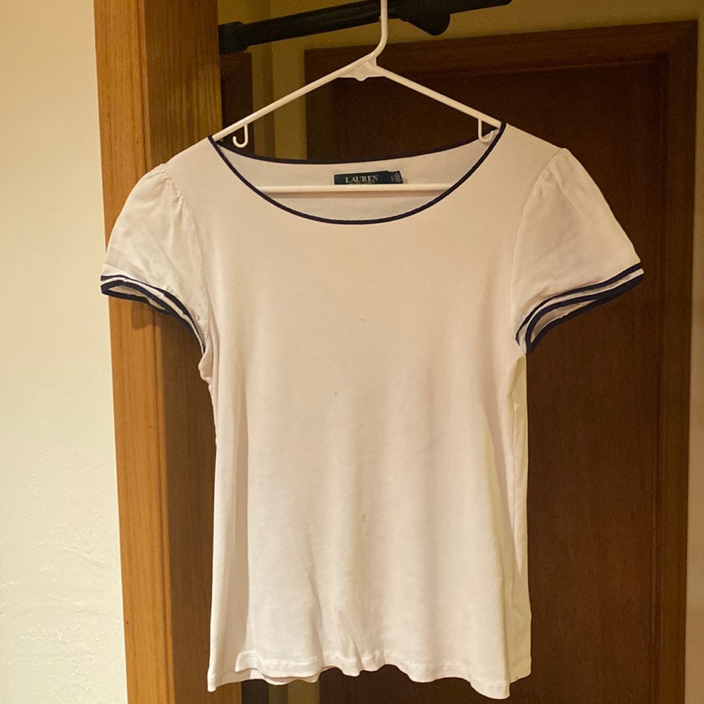 Ralph Lauren white summer blouse